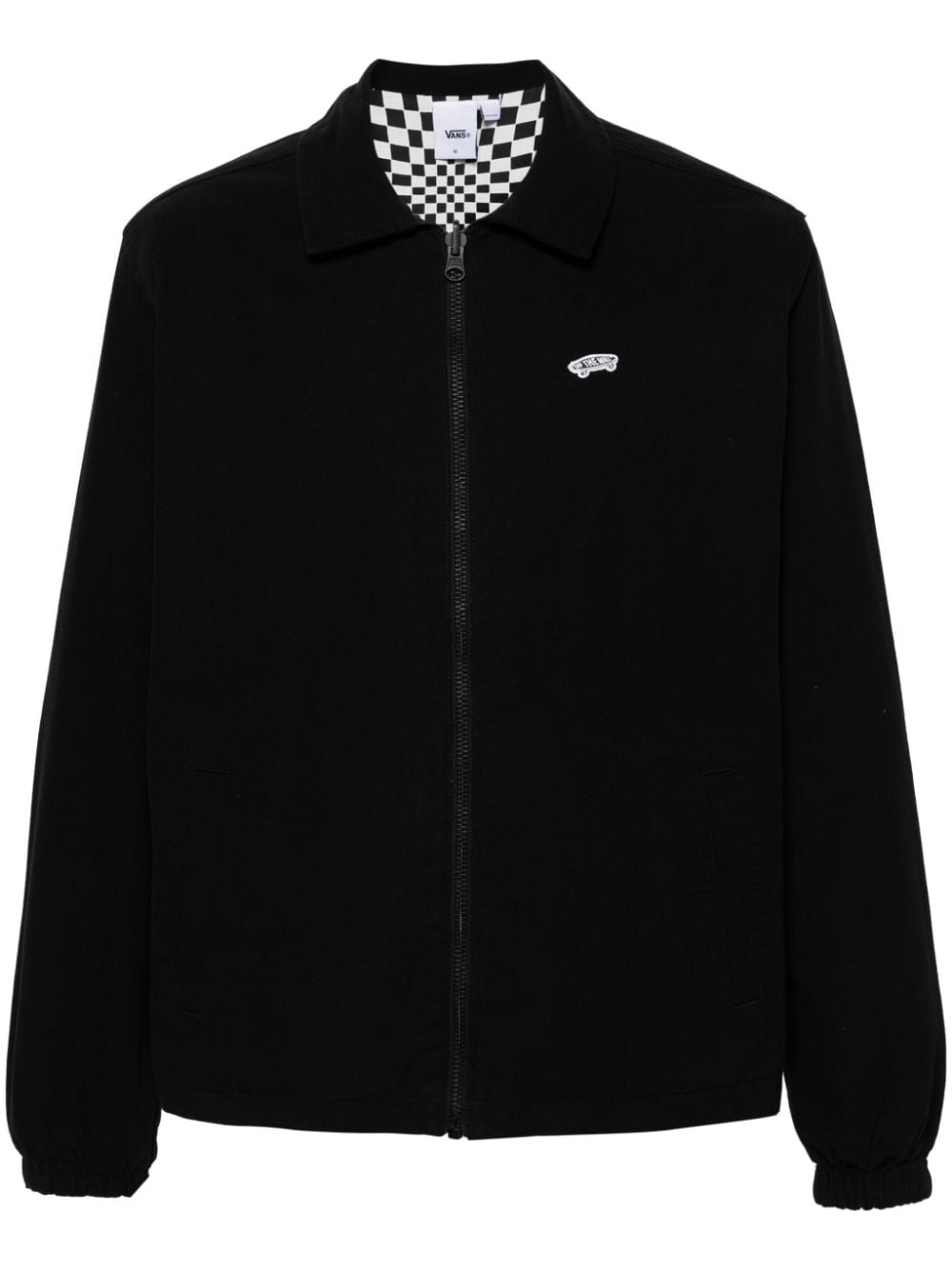 Vans reversible cotton shirt jacket Zwart