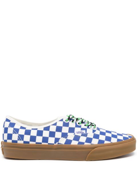 hype Vans checked canvas sneakers 