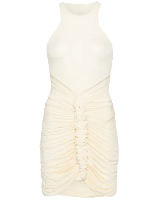 Robe en jersey à design drapé - Philosophy Di Lorenzo Serafini - Modalova