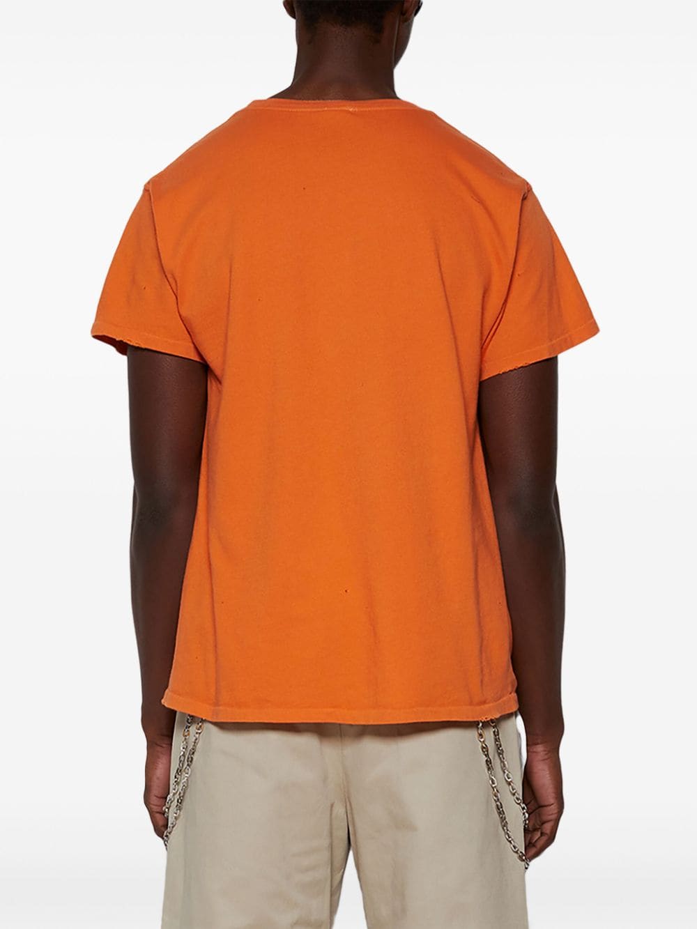 Shop Madeworn Pink Floyd Animals Cotton T-shirt In Orange