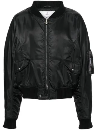 Vivienne Westwood Earl Bomber Jacket | Black | FARFETCH