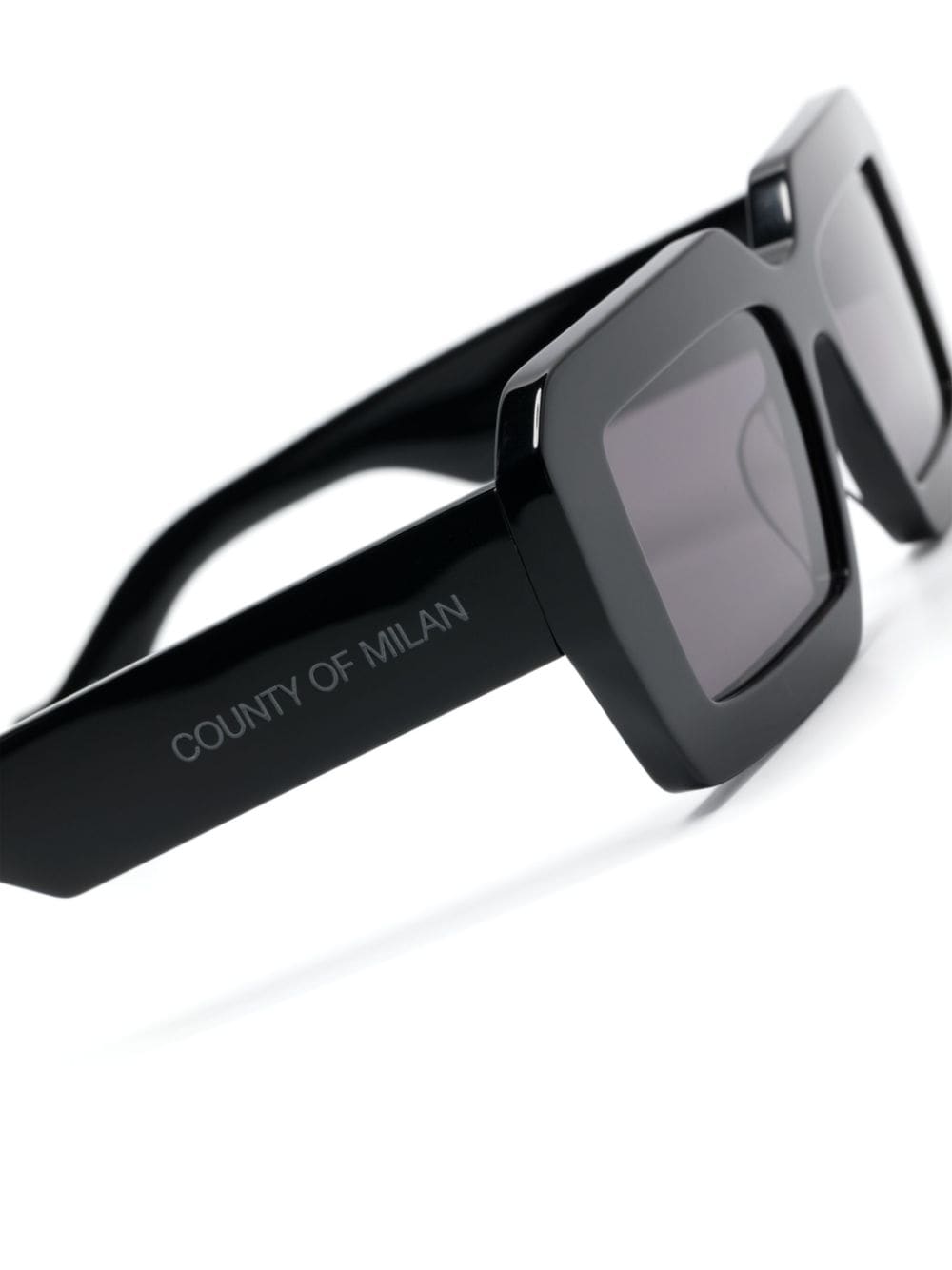Shop Marcelo Burlon County Of Milan Tecka Square-frame Sunglasses In Black