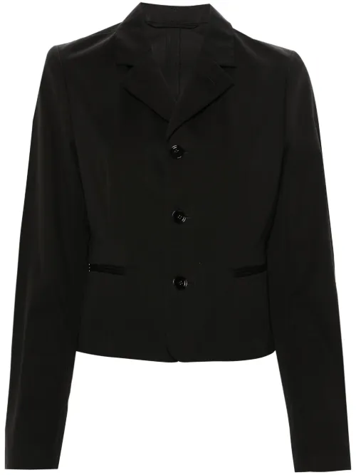 Blazer crop à revers crantés - LEMAIRE - Modalova