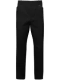 Lanvin x Future panelled wool trousers - Black