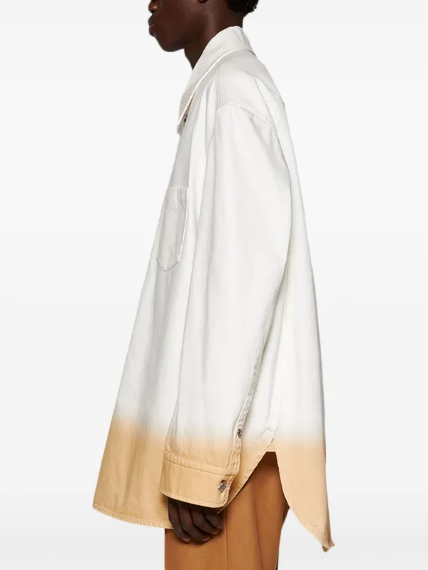 Lanvin グラデーション シャツ | ホワイト | FARFETCH JP