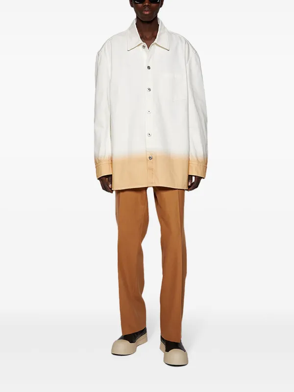 Lanvin グラデーション シャツ | ホワイト | FARFETCH JP