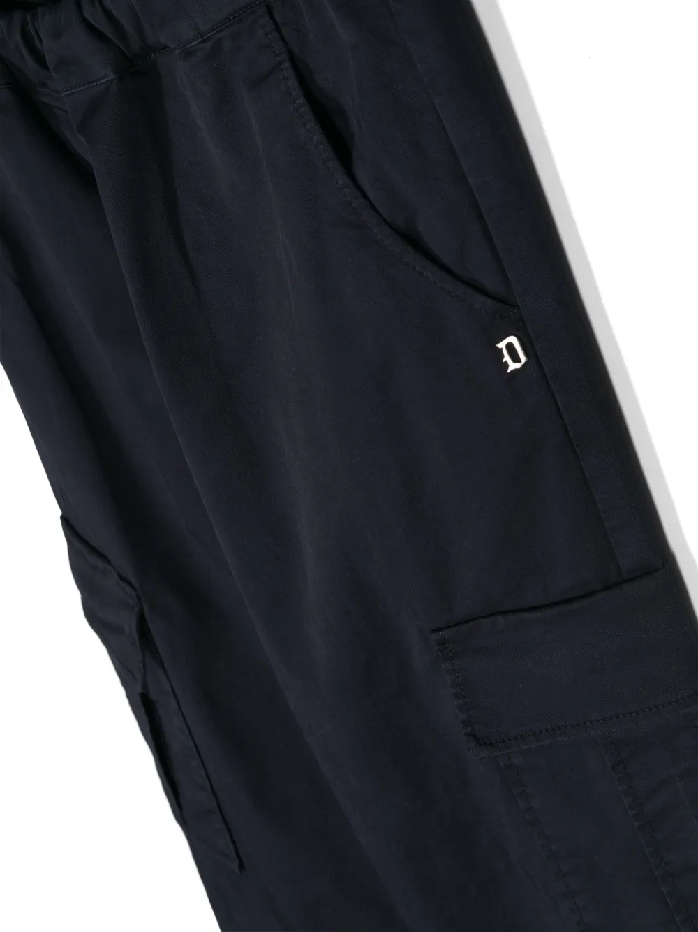 Shop Dondup Tapered-leg Trousers In Blue