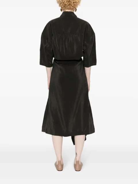 LEMAIRE short-sleeve midi shirtdress DR1056LF208 - 3