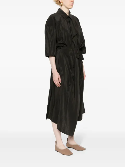 LEMAIRE short-sleeve midi shirtdress DR1056LF208 - 2