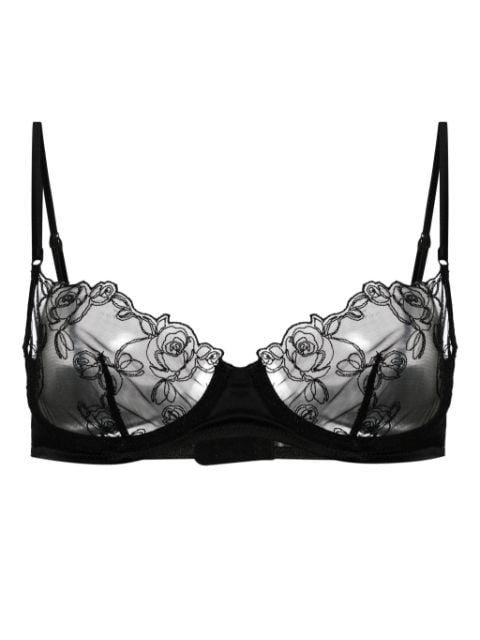 La Rose lace demi bra