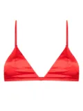 Kiki de Montparnasse Tous Les Jours satin bra - Red