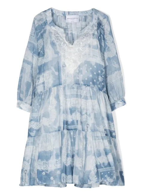 Ermanno Scervino Junior vestido con estampado floral