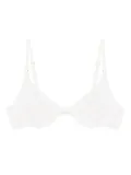 Kiki de Montparnasse crochet demi bra - White