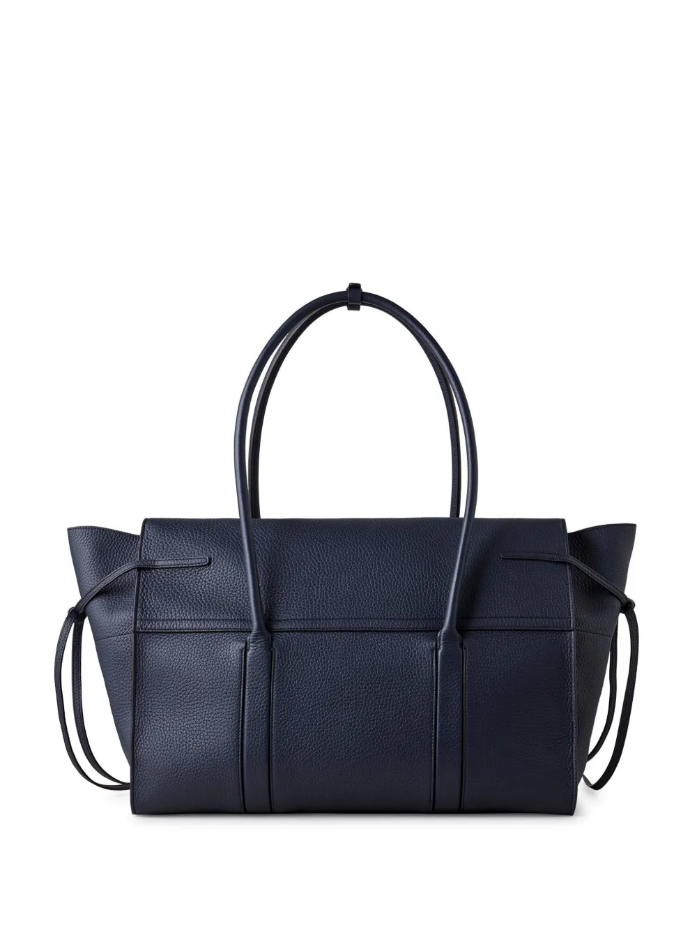 Shop Mulberry Bayswater Leather Shoulder Bag In Blue