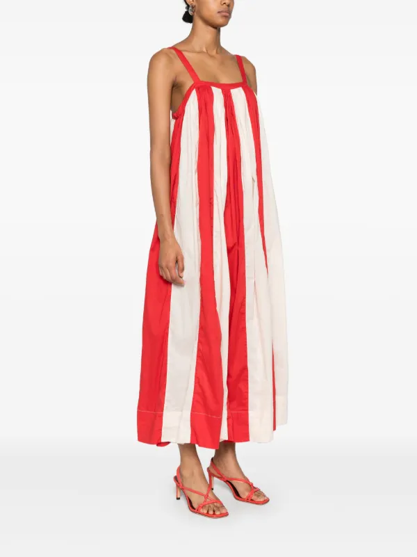 chinese dress ladies GLIGET Womens Summer Dresses Spaghetti Strap Striped Print Twist Front Cami Midi  Dress (Color : Red and White, Size : X-Small) at Amazon Women's Clothing  store main image 1