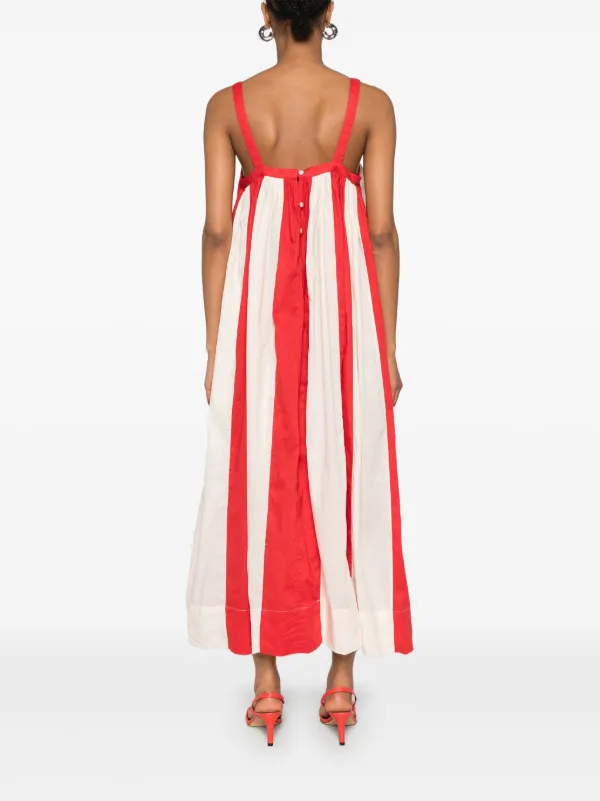 BODE Liberty Stripe Maxi Dress | Neutrals | FARFETCH BODE Liberty Stripe Maxi Dress | Neutrals | FARFETCH