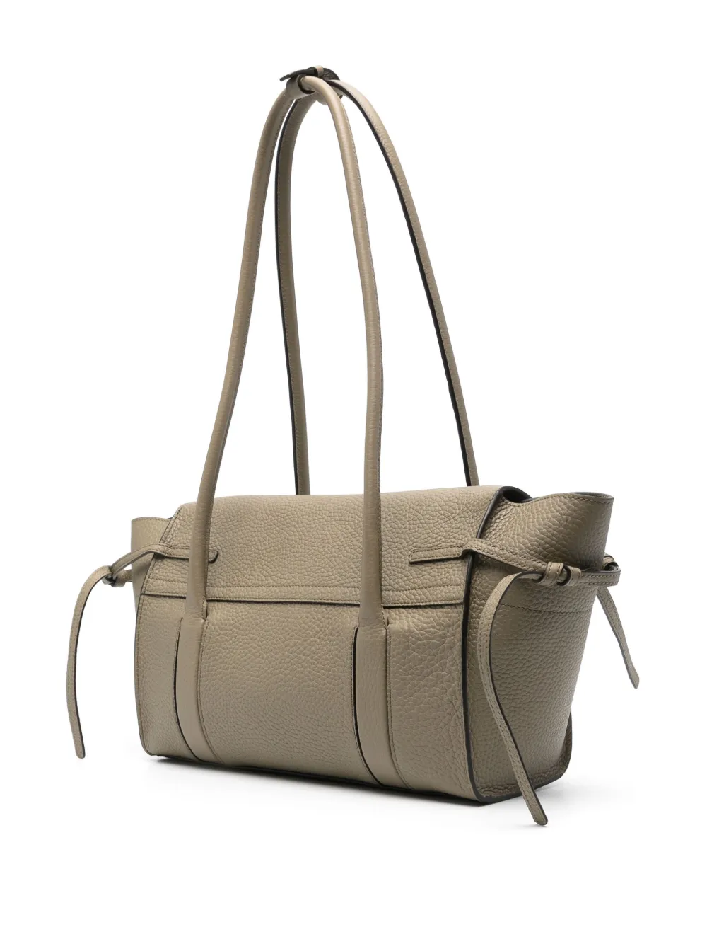 Mulberry Small Soft Bayswater Leather Tote Bag In Green