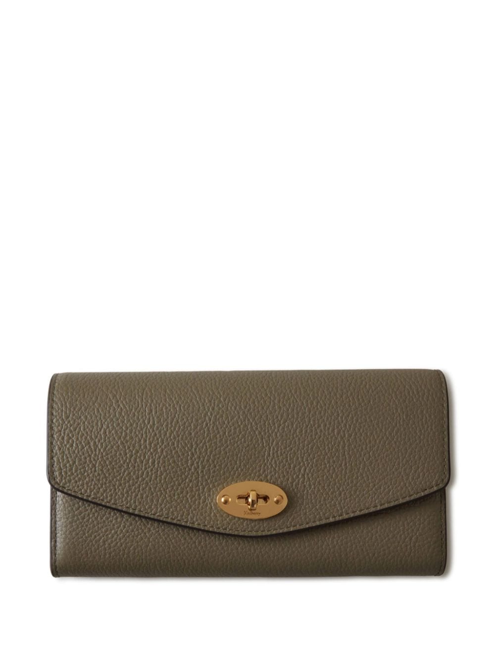 Mulberry Small Darley Leather Wallet In Green