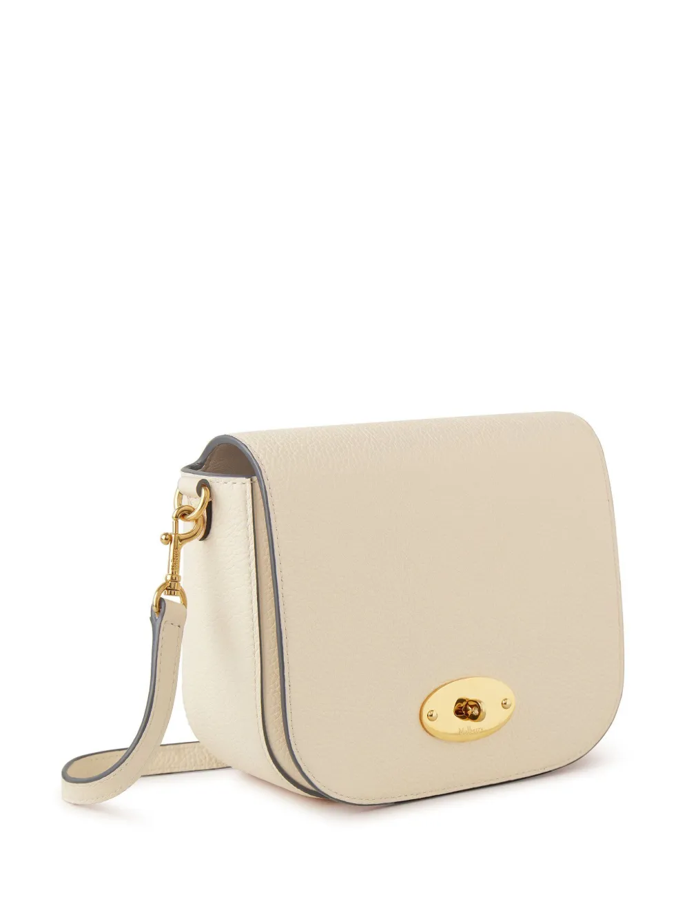 Mulberry Darley leren boekentas Beige