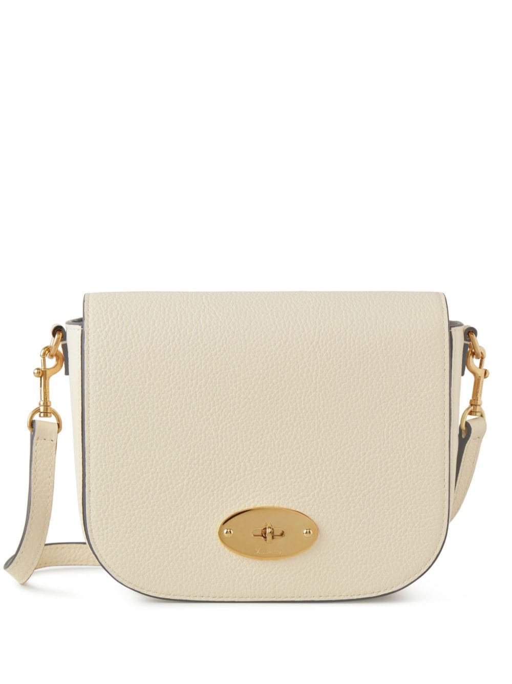 Mulberry Small Darley Leather Satchel In Neutral