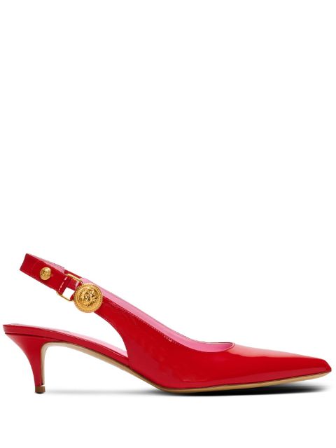 Balmain Eva patent leather slingback pumps Women