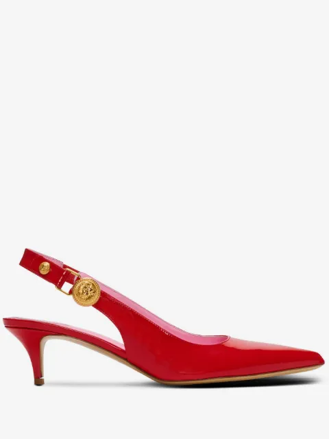 Balmain Eva patent leather slingback pumps