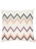 Missoni Home Agadir zigzag cushion (40cm x 40cm) - Neutrals