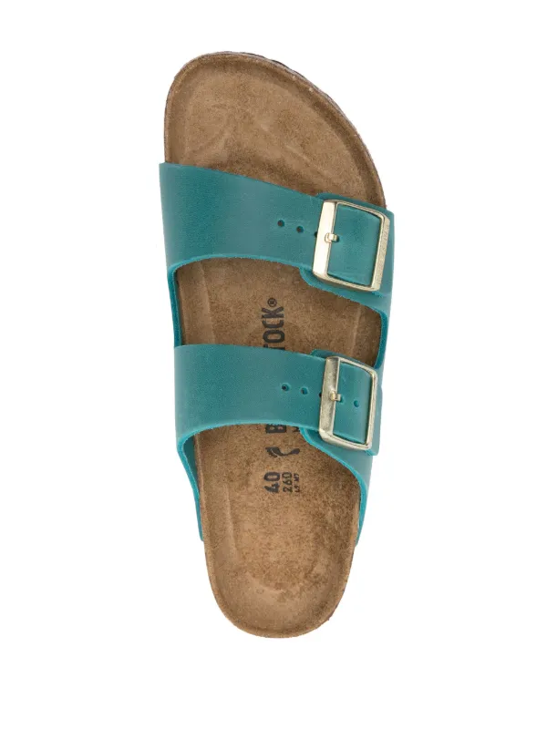 Birkenstock Arizona Leather Sandals | Blue | FARFETCH