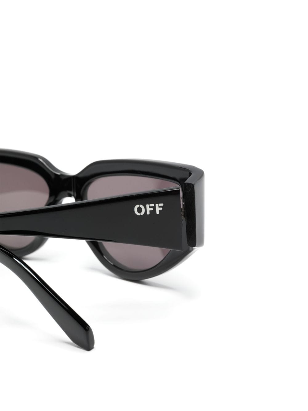 Off-White Seward zonnebril met cat-eye montuur Zwart