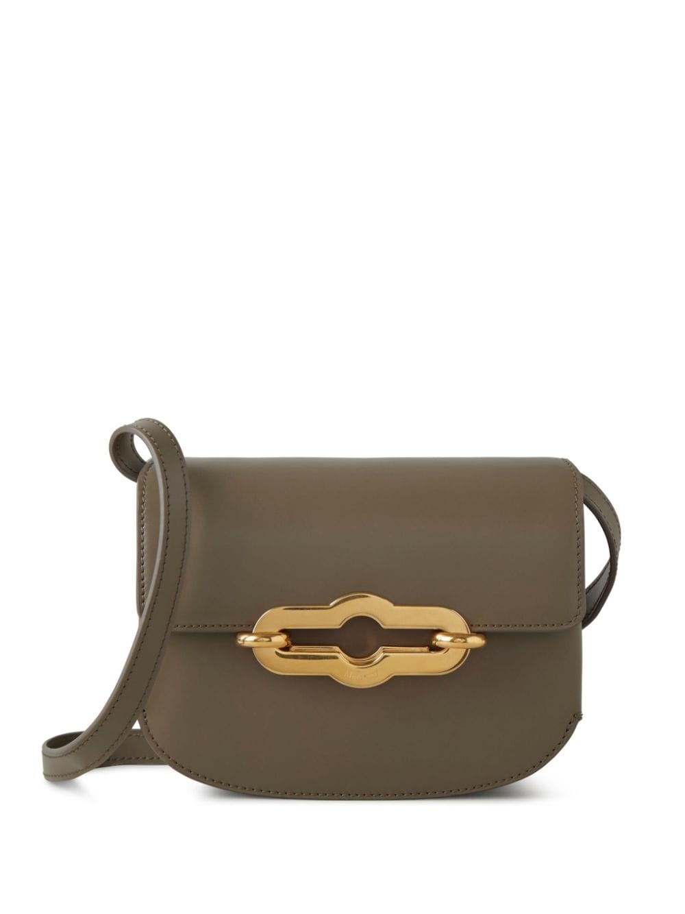 Shop Mulberry Small Pimlico Leather Satchel In Green
