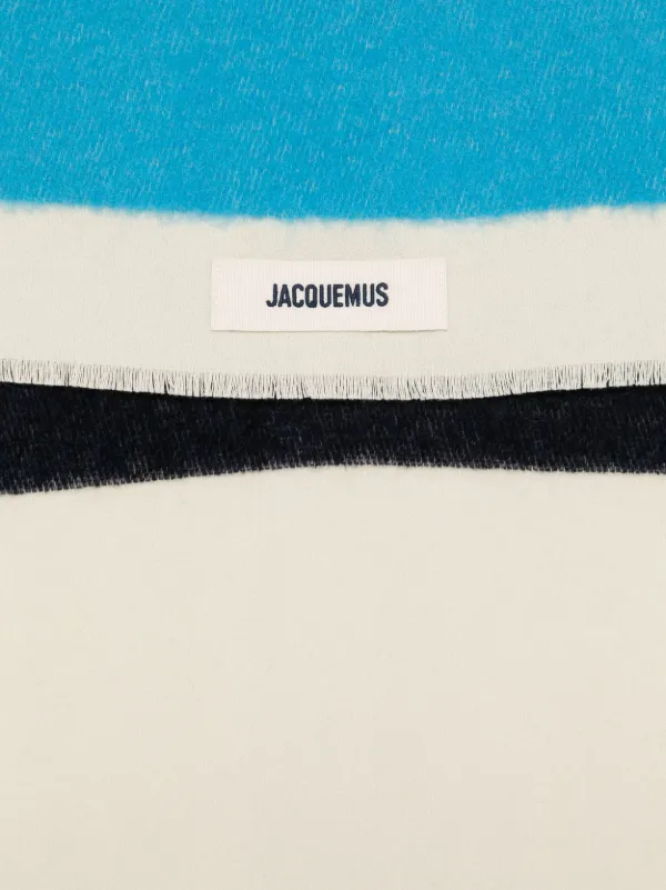 Jacquemus L'Echarpe Arazzo Scarf | Blue | FARFETCH