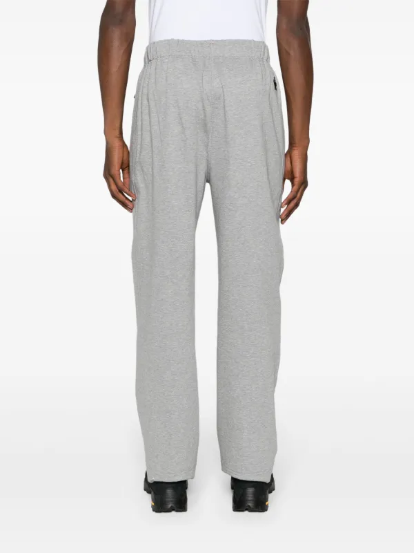 Moncler Grenoble logo-lettering Cotton Track Pants | Grey Moncler Grenoble logo-lettering Cotton Track Pants | Grey