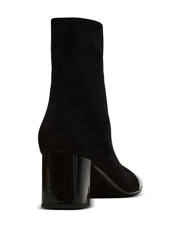 Balmain Edna スエードブーツ | ブラック | FARFETCH JP