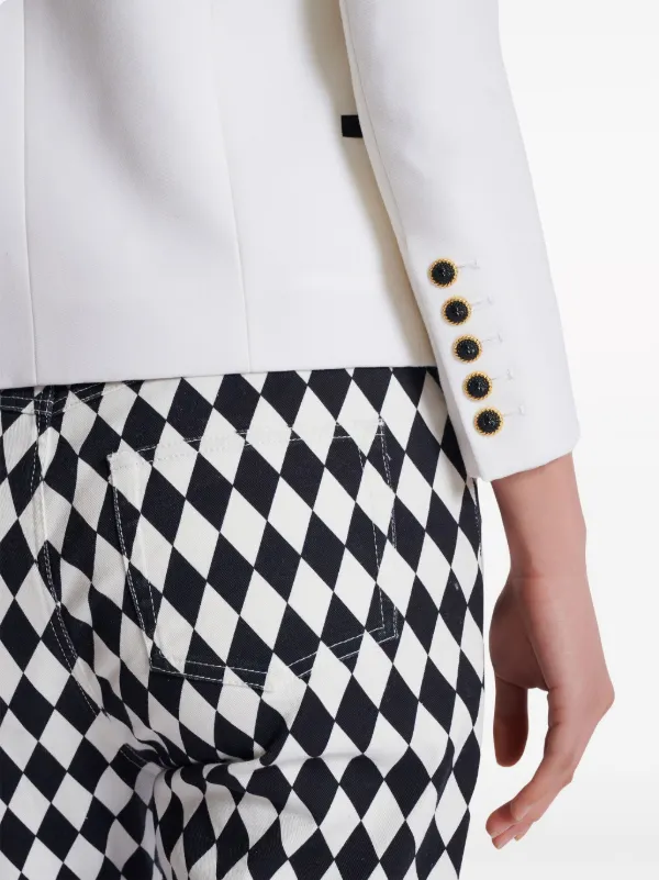 Balmain オープンフロント ジャケット | ホワイト | FARFETCH JP