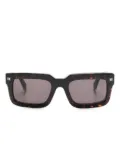 Off-White Eyewear rectangle-frame glasses - Brown