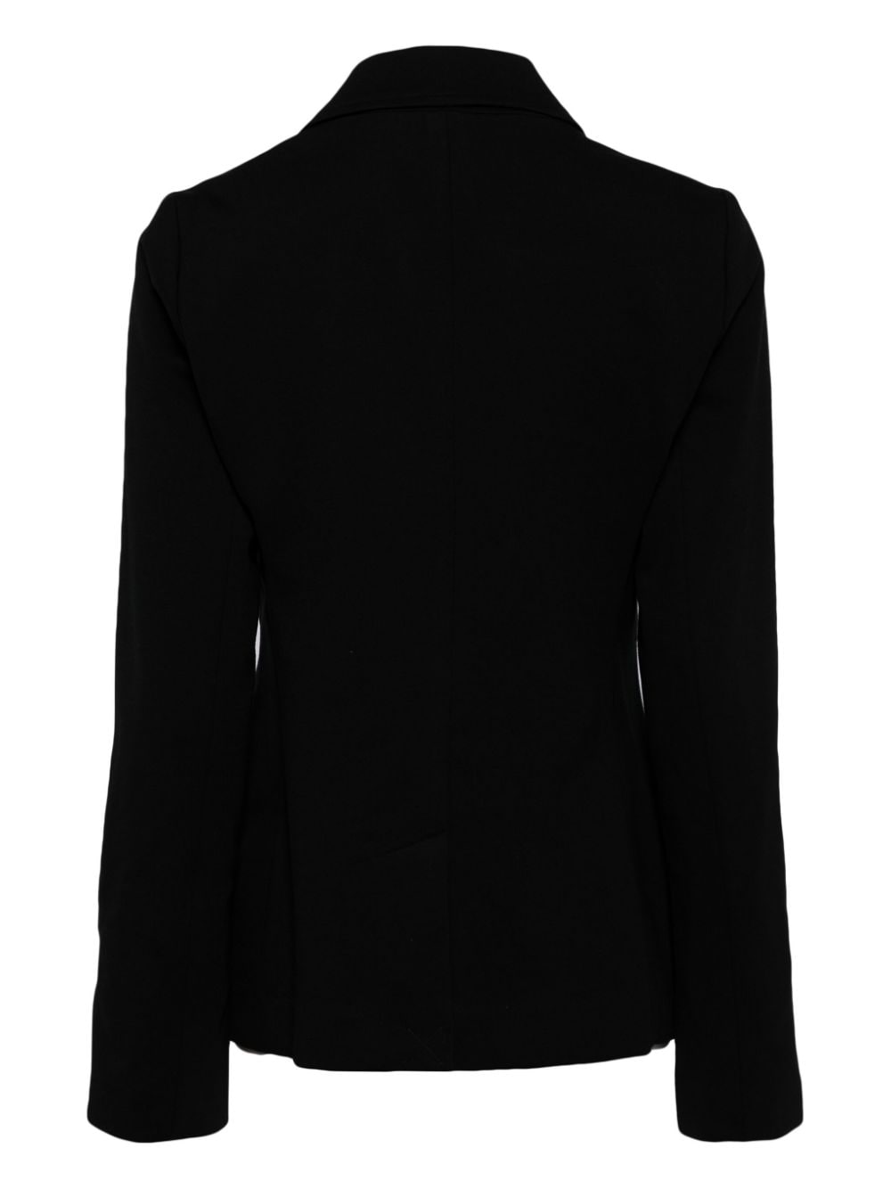 Shop Spanx Perfect Double-breasted Blazer In Black