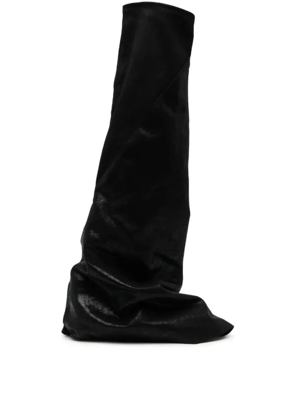 Rick owens knee high sneaker on sale