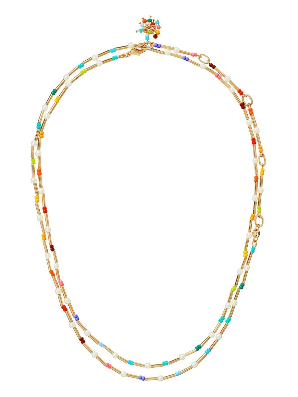 La Sponda double-wrap necklace