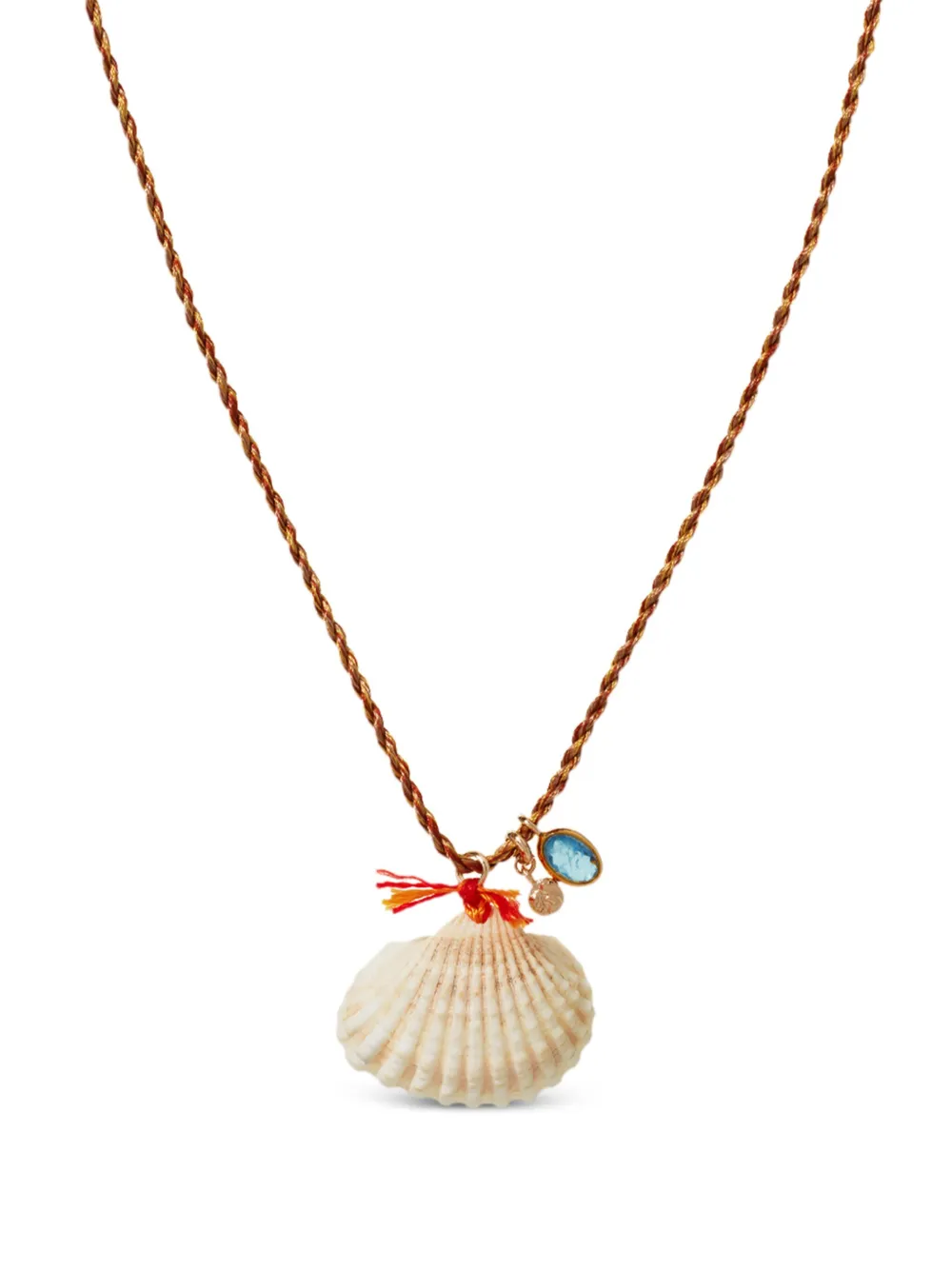 Roxanne Assoulin The Shell halsketting met schelphanger - Beige