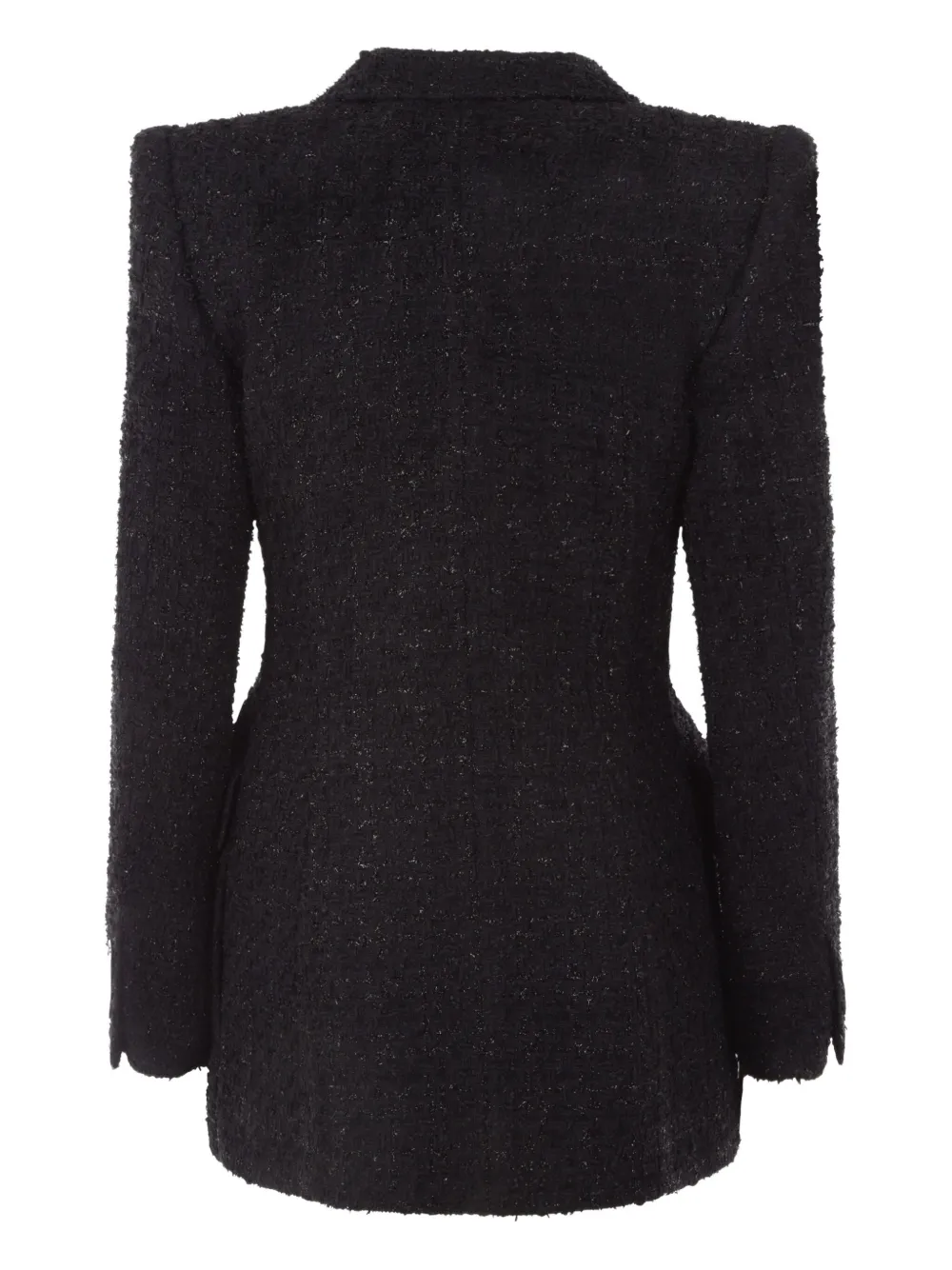 Balenciaga Tweed blazer Zwart