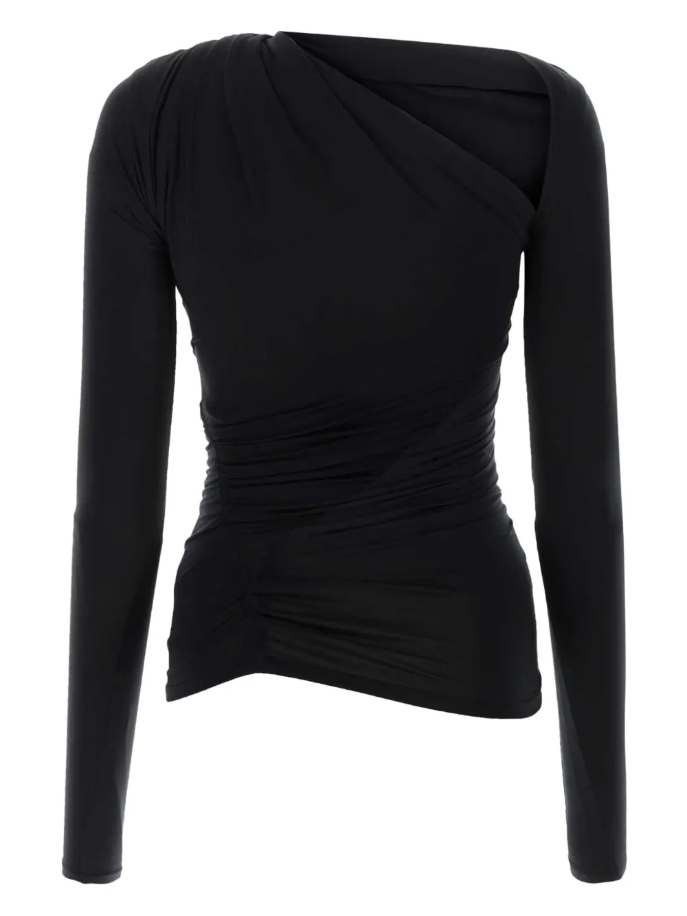 Balenciaga draped-design long-sleeve top | T-Shirts & Jersey Shirts | Image 2