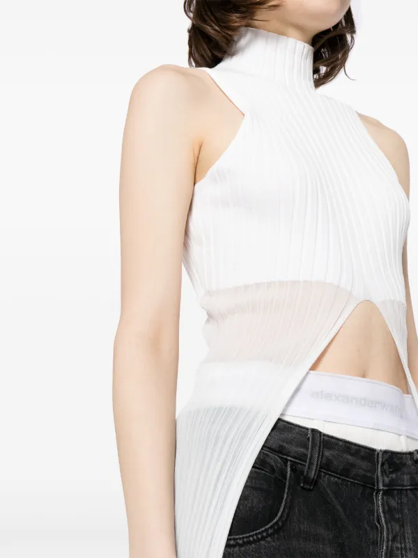 alexanderwang ニットベスト S ホワイト alexanderwang ニットベスト S ホワイト alexanderwang