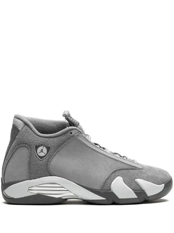 Jordan Air Jordan 14 Flint Grey sneakers men Rubber Suede Fabric 14