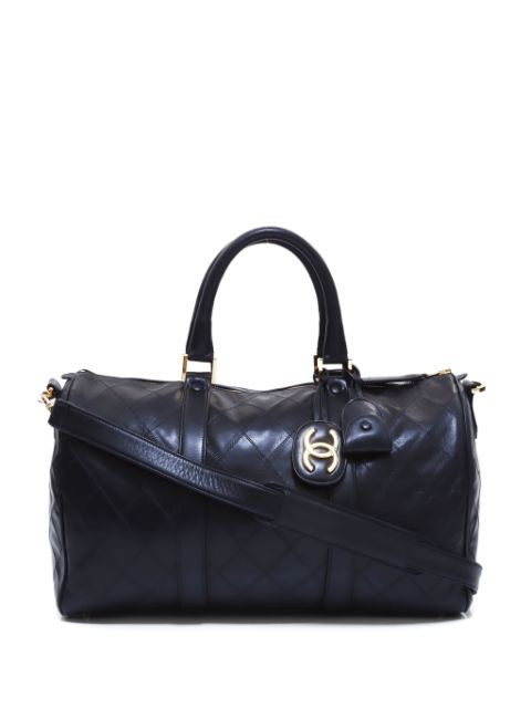 HOT SALE CHANEL 2001 Bicolore handbag Women