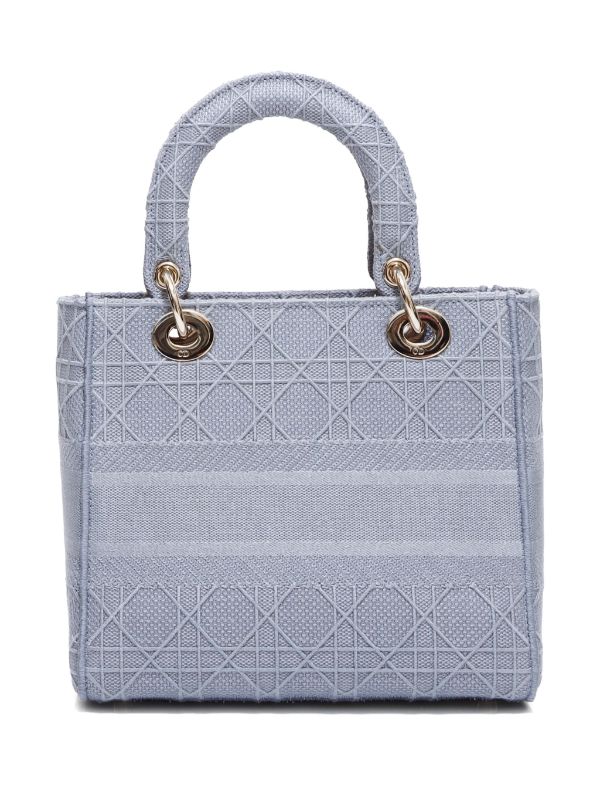 Christian Dior Pre-Owned Lady D-Lite two-way Handbag | Grey | FARFETCH AO