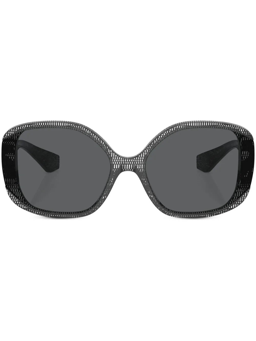 Alain Mikli graphic oversize-frame sunglasses