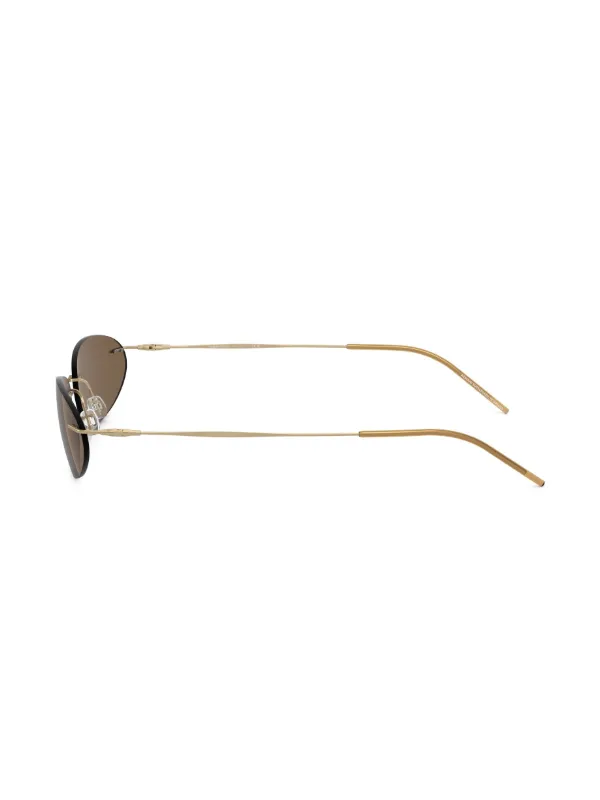 小物 Giorgio Armani Oval Shape Sunglasses Vintage Giorgio Armani GA 633 Oval Sunglasses C. 816 Gold | eBay