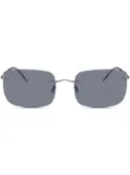 Giorgio Armani Pillow square-frame sunglasses - Silver