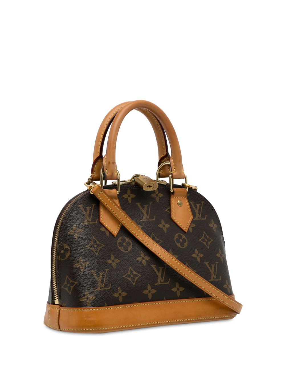 Louis Vuitton Pre-Owned 2017 Pre-Owned Louis Vuitton Monogram Alma BB satchel - Bruin