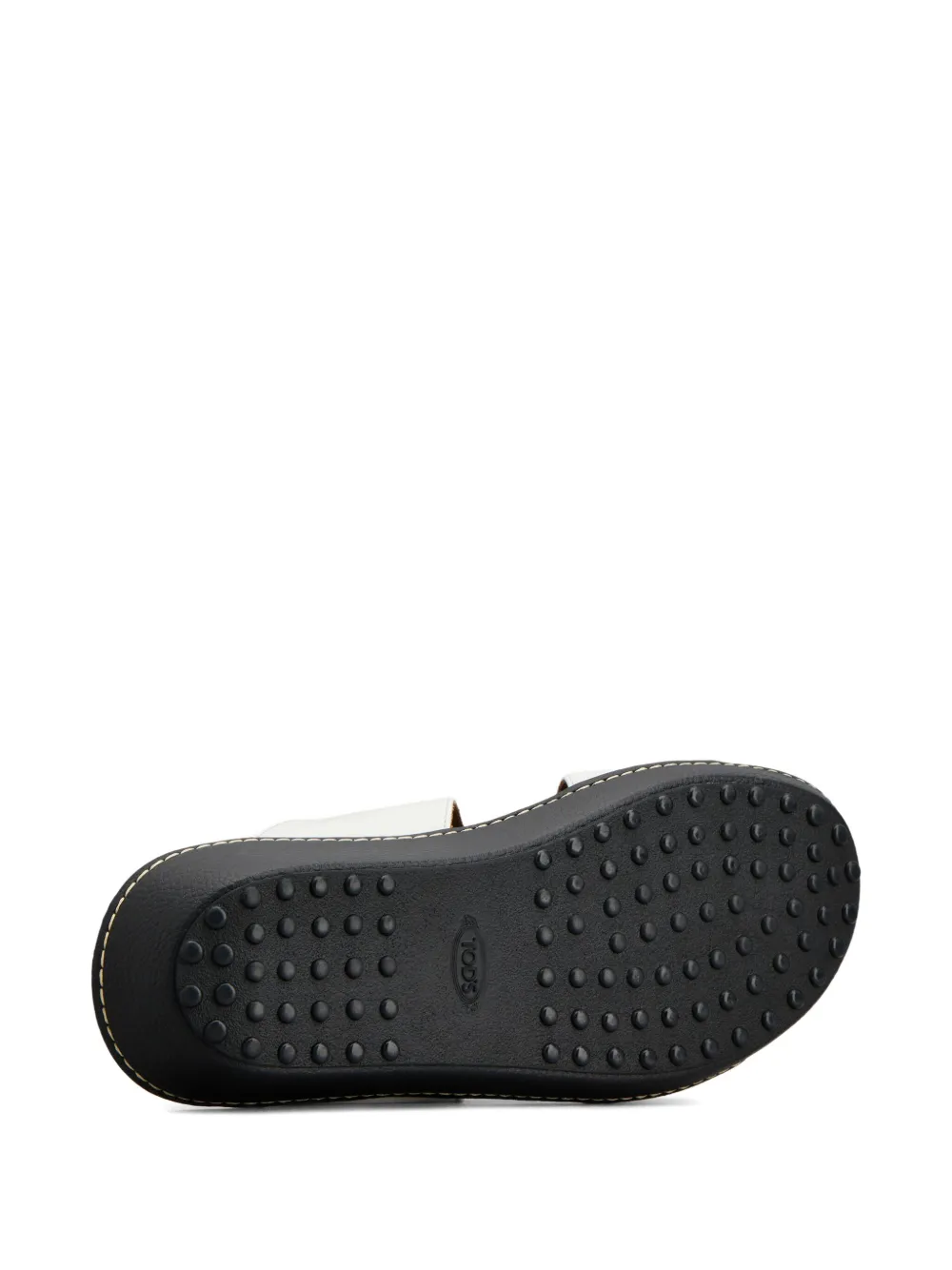 Tod's Sandalen met gespdetail en sleehak Wit